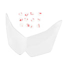 Capa protetora da lente do farol dianteiro se encaixa Kawasaki Ninja Z1000 07-09 Azul Genérico