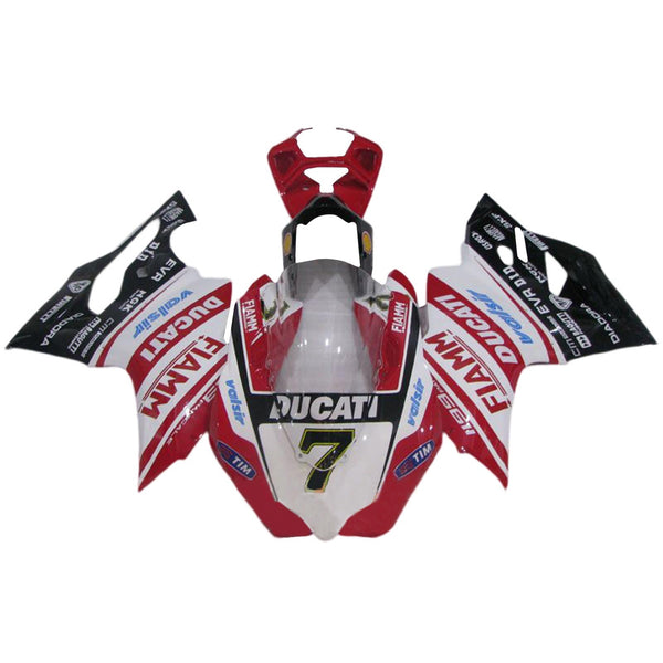 Juego de carenado Amotopart para Ducati 1199 899 2012-2015, carrocería, plástico, ABS