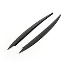 Front Strålkastare Ögonbrynsskydd Trim Svart för VW Golf MK7 Golf R GTI GTD Generic