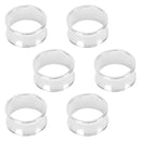 6-12ST Servettringar Blomma Servetthållare Servettspänne