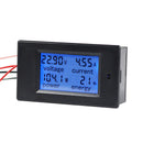 DC 20A 100V LCD Digital Volt Spannung Watt Strom Leistungsmesser Amperemeter Voltmeter