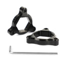 Pré-registrador de garfo preto 19mm adequado para Suzuki GSXR600 GSXR750 2006-2010 K6-L0