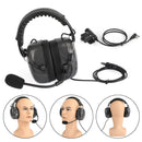 Einstellbares Headset mit Geräuschunterdrückung, passend für Kenwood BaoFeng TK3107 TK3207