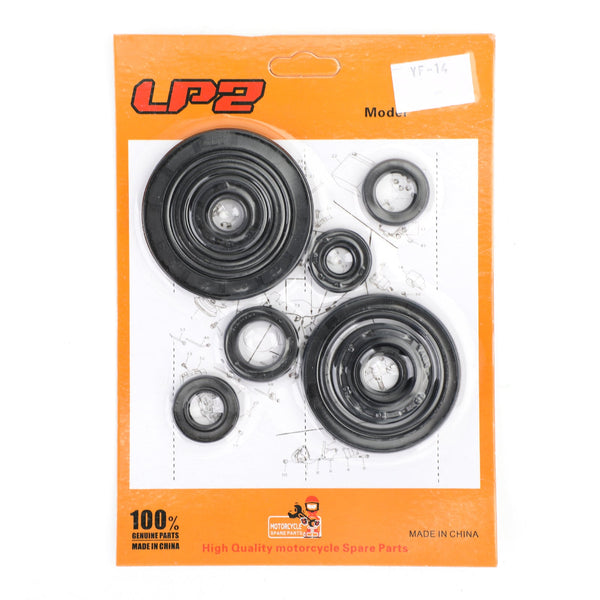 Juego de sellos de aceite de motor de 10 piezas para Honda CRF250R 2004-2009 CRF250X 2004-2017 genérico