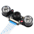 5 MP 130-220 grader nat infrarødt lys Vision kamera til Raspberry Pi 4B 3B+ 3B