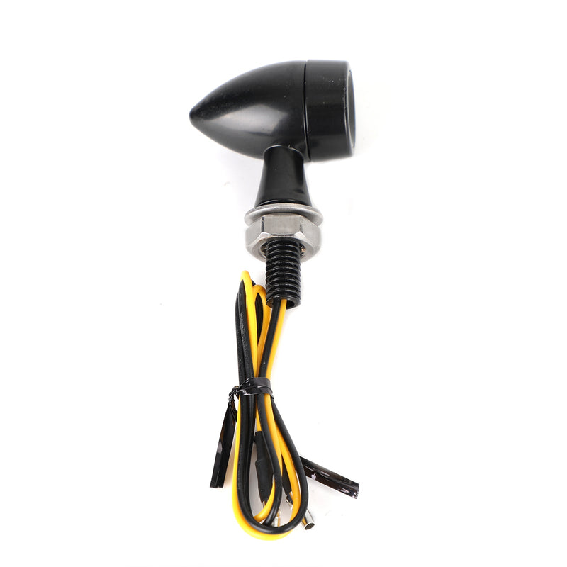 Mini Bullet Motorsykkel LED Blinklys Blinklys Bremselys 12V M7 Generisk