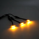 3kpl Keltainen linssi Keltainen LED-lamppu Raptor eturitiläajovalo Ford F-150