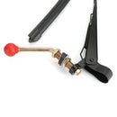 UTV Ručně ovládaný gumový stěrač čelního skla pro Can Am Polaris Ranger