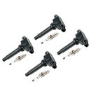 2013-2018 Mazda CX-5 2.0L L4 4x Cewki zapłonowe + Świece zapłonowe UF656 Fedex Express