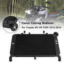 Radiador de refrigeración por agua para motor central Yamaha MT-09 FZ09 2013-2016, genérico