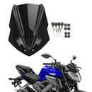 ABS plastové přední sklo motocyklu pro Yamaha MT125 2015-2019 Generic