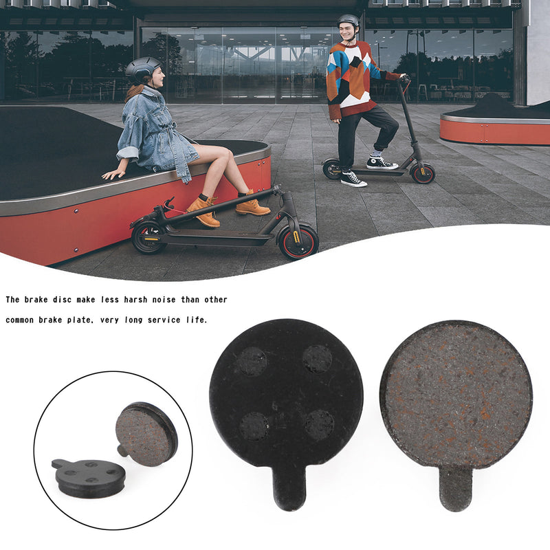 1 par de pastilhas de freio de scooter elétrico para Xiaomi M365 Pro