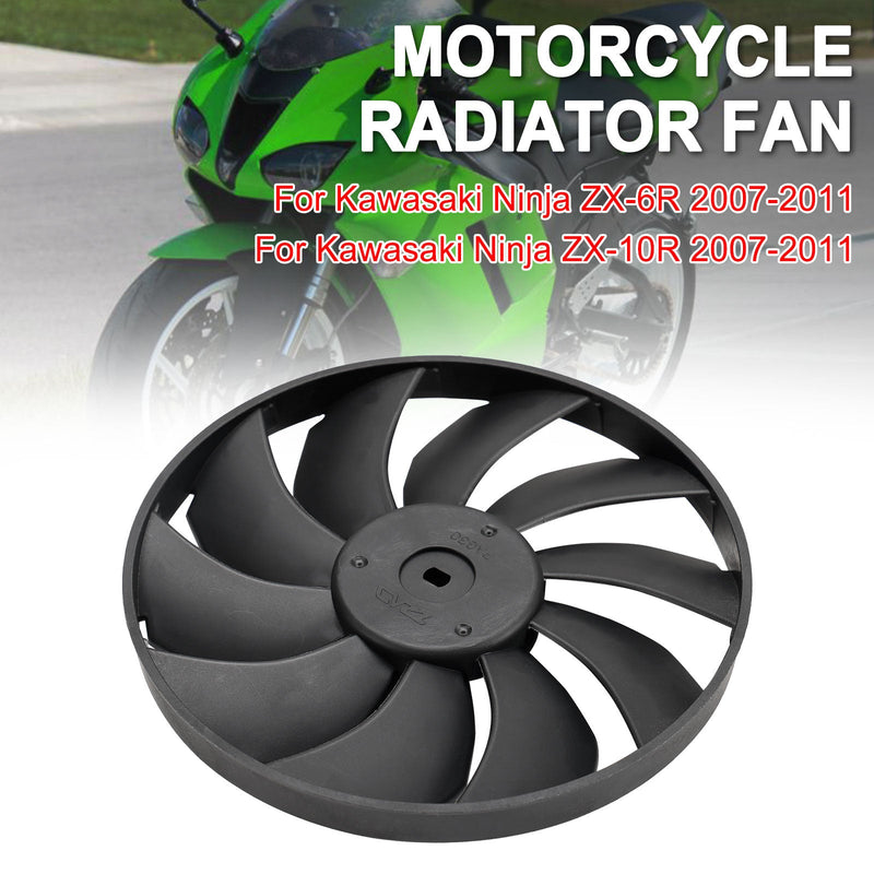 Kawasaki Ninja ZX-6R ZX-10R 2007-2011 Motor radiatorvifteblader