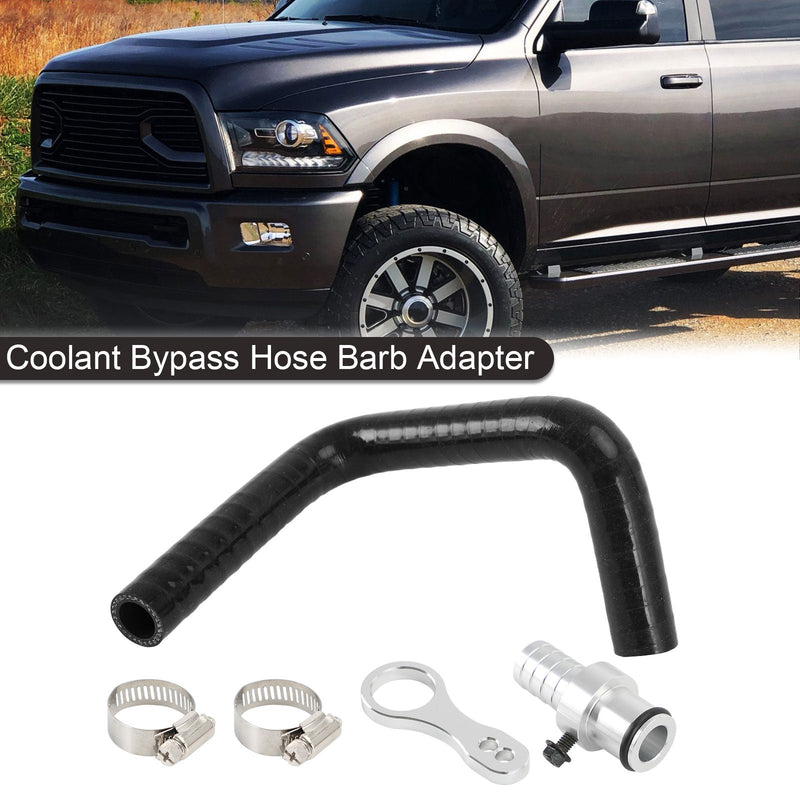 Kühlmittel-Bypass-Schlauchnippeladapter für Dodge Ram 6.7L Cummins 2009-2019 Generic