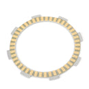 Kupplungssatz Stahl &amp; Reibscheiben für Kawasaki KX80 KX85 KX100 1998-2018 Generic