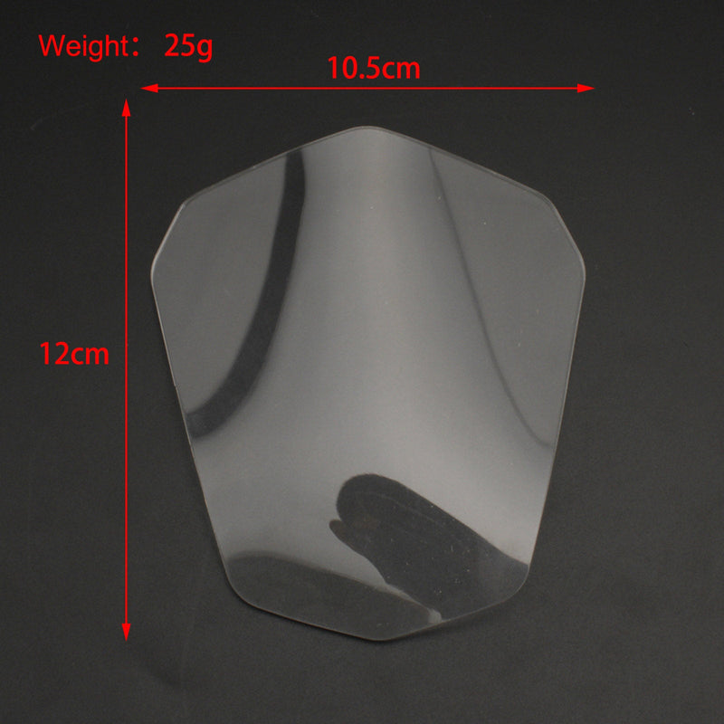 Frontlysglassbeskyttelsesdeksel passer til Kawasaki H2 H2R 2015-2019 Smoke Generic