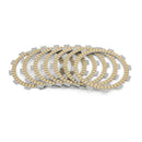 Koblingssæt stål & friktionsskiver til Suzuki GSX 600 750 F GSF650 Bandit 98-06 Generisk