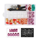 71 STK TIG svejsebrænder Stubby gaslinse