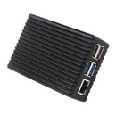 Passive Kühlung Aluminiumgehäuse Raspberry Pi5 Metallgehäuse Aluminiumlegierungsbox