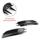 2PCS Front Nebelscheinwerfer Abdeckung Lünette Grill Grille Fit Audi A6 4G C7 2012-2015