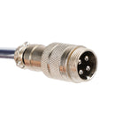 CB micrófono de mano macho hembra Cable de extensión de 4 pines reemplazo para micrófono inalámbrico