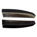 Ford Transit Custom 2012–2023, glänzend schwarzer hinterer Doppelscheunentür-Dachspoiler