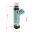 4PC 195500-3920 850cc wtryskiwacze paliwa do zmodyfikowanego Subaru Impreza WRX 2002-05 Generic