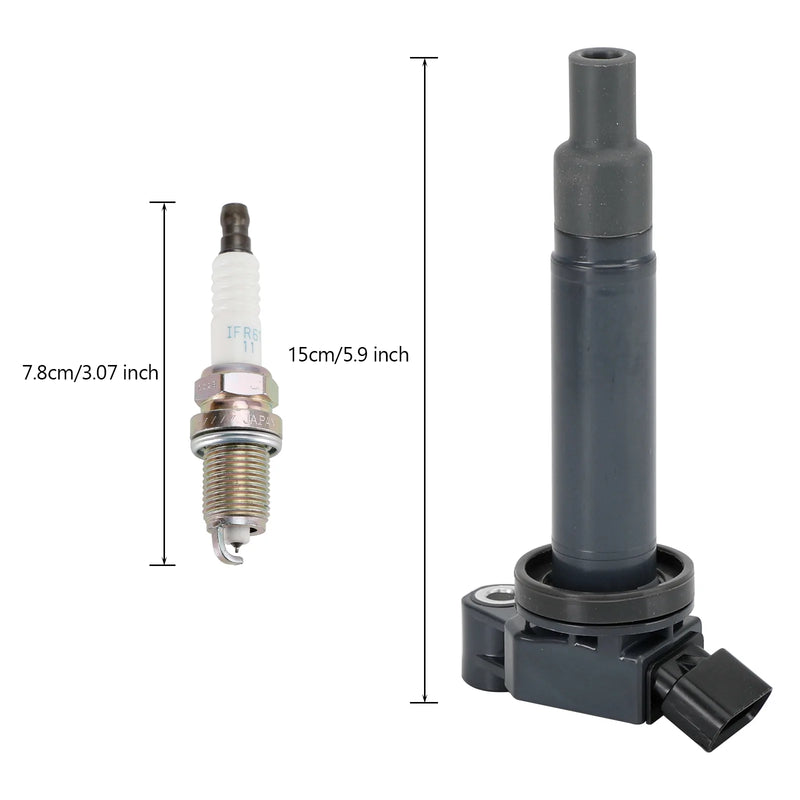 1999-2003 Lexus ES300 RX300 3.0L V6 Zündspule + Zündkerze 90919-02234 C-528 C1175 GN10536 UF267 6 Paar