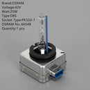 Til OSRAM Bil Truck Original Xenarc HID Lampe 66548 D8S 42V25W PK32d-1 Generisk