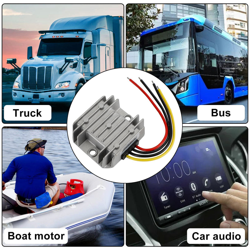 DC Spannungsregler Buck Converter DC 12/24V bis 5V 6A 30W Step Down Reducer