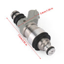 1 sztuka wtryskiwacze paliwa odpowiednie dla Toyota T100 Tacoma 4Runner 1996-1998 3.4L 23250-62030 ogólne