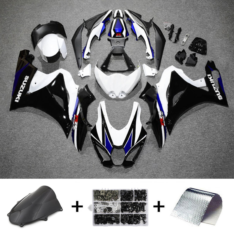 Amotopart Suzuki GSXR1000 2017-2023 K17 kåpa Set Body Plast ABS