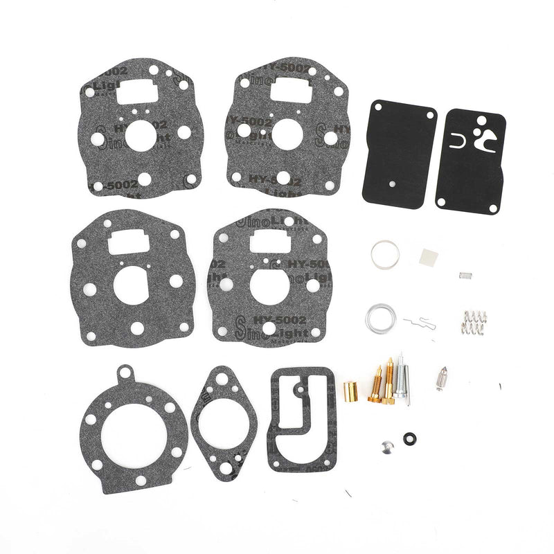 Kit de reconstrução de carburador compatível com Briggs &amp; Stratton 402435 402437 402445 Genérico