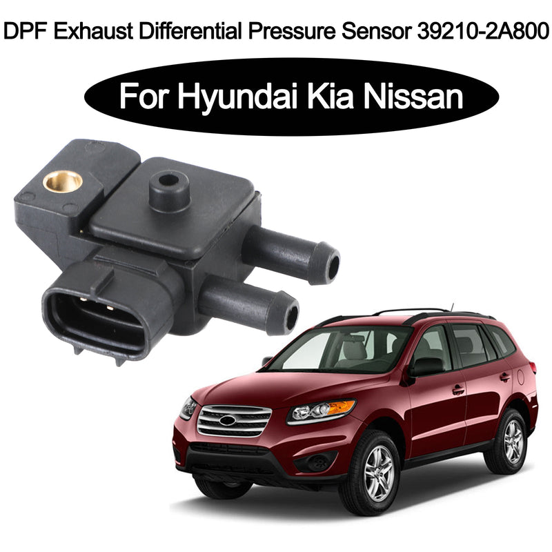 DPF pakokaasun paineanturi 39210-2A800 Hyundai Santa Fe Kia Sportage Genericille