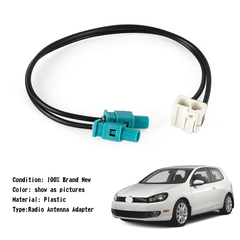 Fakra radioantennantennadapter för VW RNS RCD510/310/315 Seat Skoda Columbus Generic