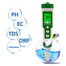 5 in 1 Digital PH TDS EC ORP Temperatur Wasserqualität Tester Meter Test Tool