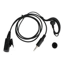 Auriculares en forma de G con micrófono PTT ovalado para ICOM IC-M33 M34 M36 M23 M24 M25 RS-35M
