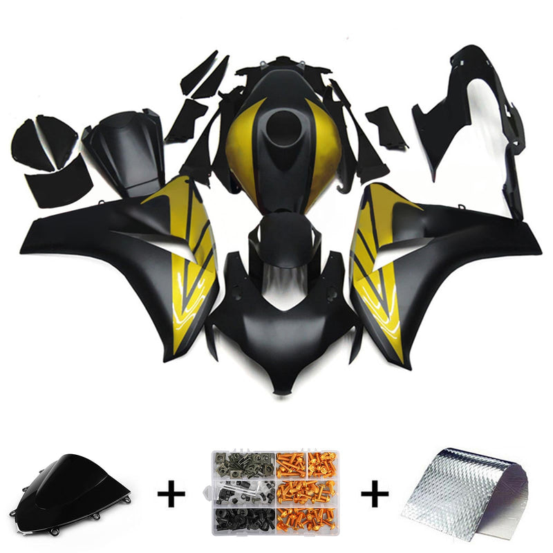 Amotopart Honda CBR1000RR 2008–2011 Verkleidungsset, Karosserie, Kunststoff, ABS