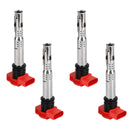 4x Audi R8 2.0TFSI/2.0TSI A3/GOLF 5/LEON Juego de bobinas rojas 06E905115E