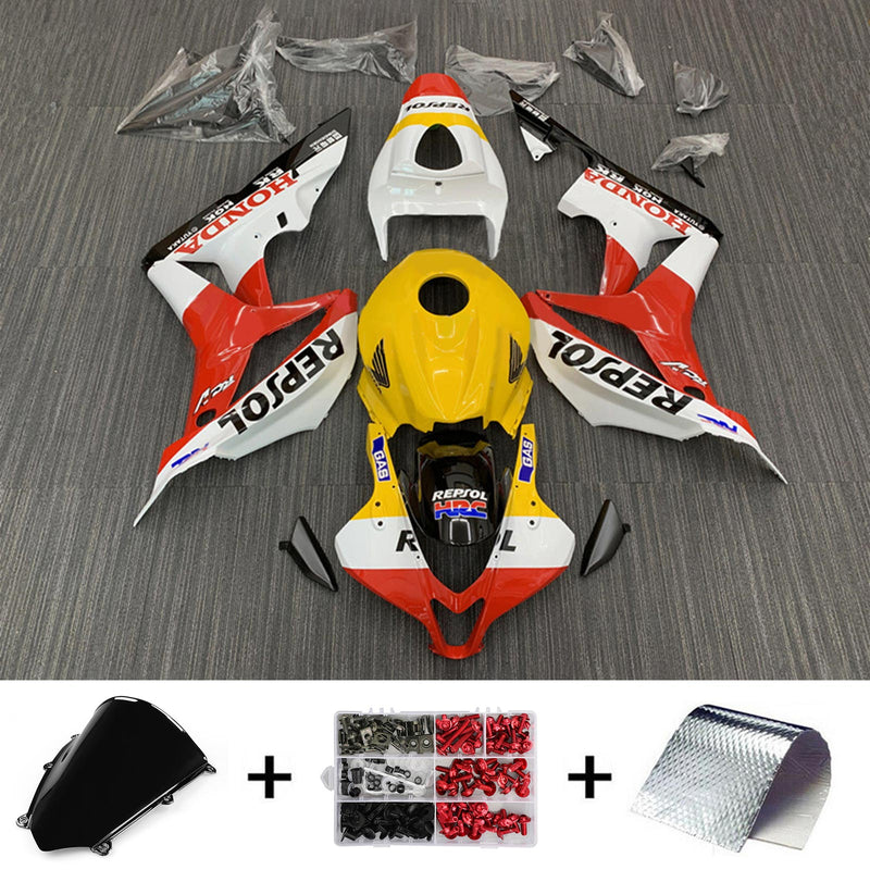 Amotopart Honda CBR600RR 2007-2008 F5 Zestaw owiewek Nadwozie Plastik ABS