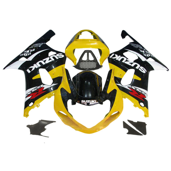 Amotopart Suzuki GSXR1000 2000-2002 K1 K2 Zestaw owiewek Korpus Plastik ABS