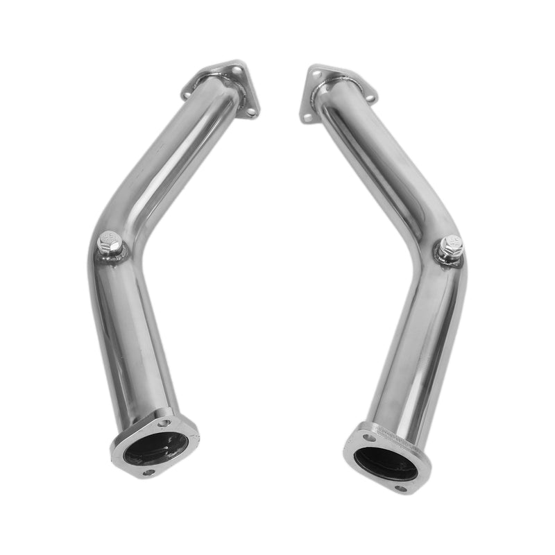 2003–2006 Nissan 350Z 3.5L Infiniti G35 FX35 3.5L 2 Test Pipes Decat Non Reson Straight Exhaust Generic