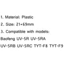 10x akkuvyöpidike Baofeng UV-5R UV-5RA UV-5RB UV-5RC TYT-F8/F9 radiolle