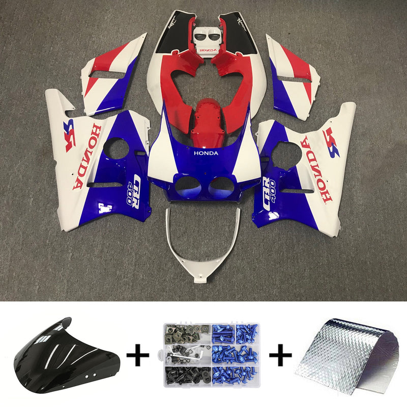 Amotopart Honda CBR400RR NC23 1987-1989 Zestaw owiewek Korpus Plastik ABS