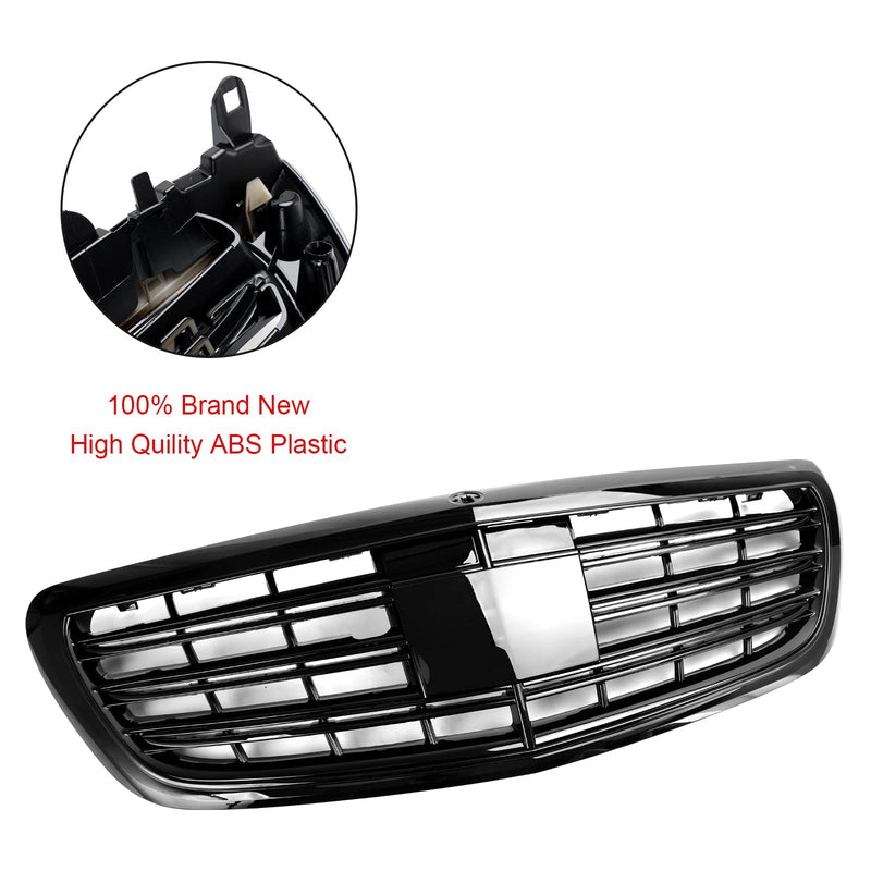 Mercedes-Benz S-klasse W222 S500 S550 S600 2014-2020 med ACC frontgrill