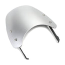 Ochrana větrného deflektoru čelního skla pro 15-2018 Ducati Scrambler Silver Generic