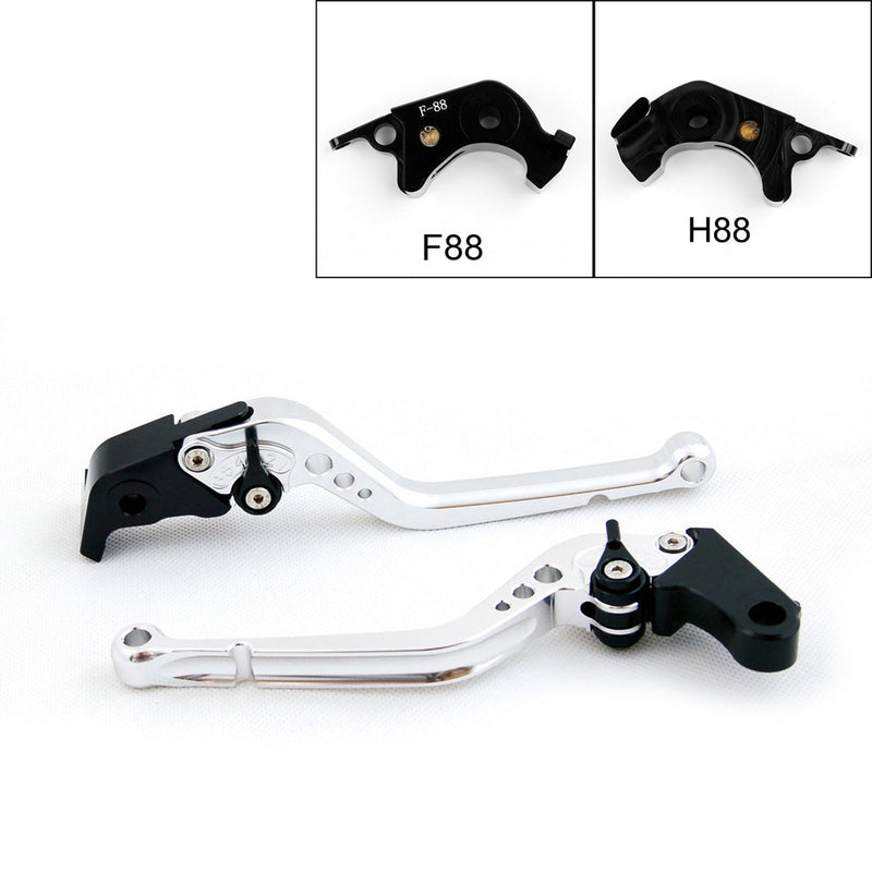 Bremsekoblingsspak for Kawasaki ZX1400/ZX14R/ZZR 1400 GTR 1400/CONCOURS 14 Sort Generisk