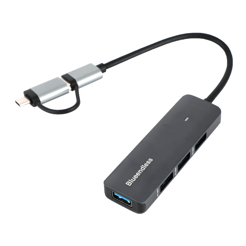 HUB USB C 4 w 1 dla Macbook iPad Pro Air M1 Akcesoria komputerowe Rozdzielacz USB C