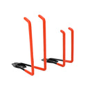 5 PCS Ganchos de armazenamento para serviços pesados ​​Ferramentas de organização de garagem para montagem em parede dupla