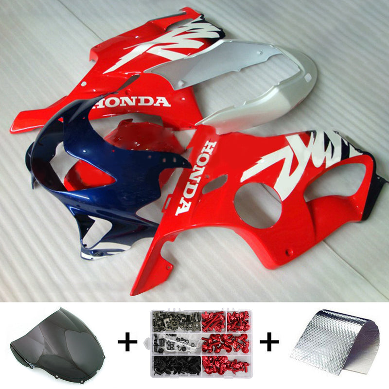 Amotopart Honda CBR600 F4 1999-2000 kåpa Set Body Plast ABS